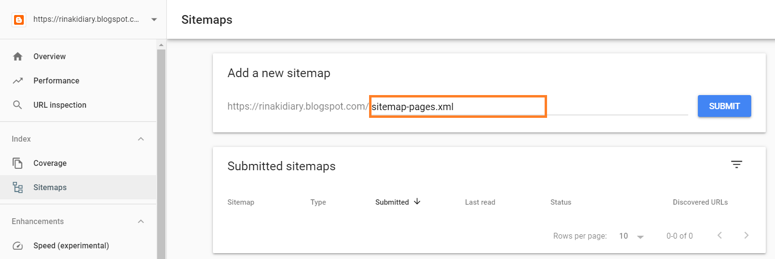 How to Submit Blogger Sitemap to Google Search Console (2020 Updated) How to submit blogger static page sitemap to google search console