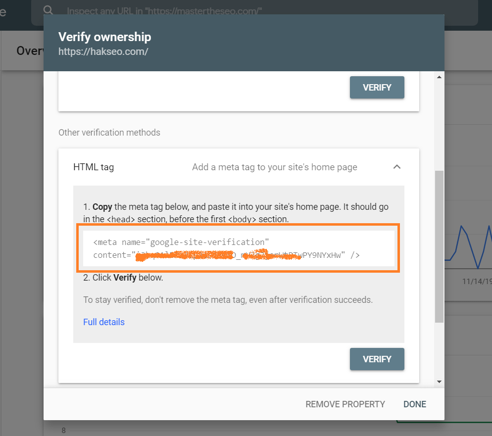 How to Submit Blogger Sitemap to Google Search Console (2020 Updated) verify website property by using Html tag