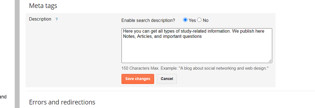 Blogspot SEO: 8 Actionable Techniques for 2020 (updated) enable meta description for blogspot seo
