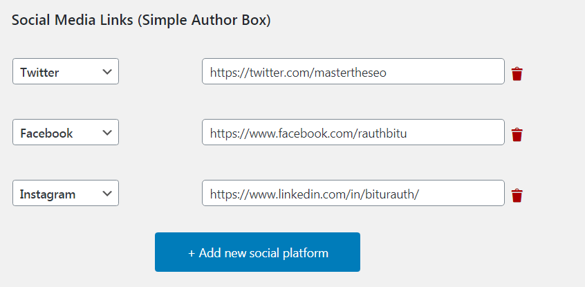 How to Add an Author Box in GeneratePress Theme add social media profile