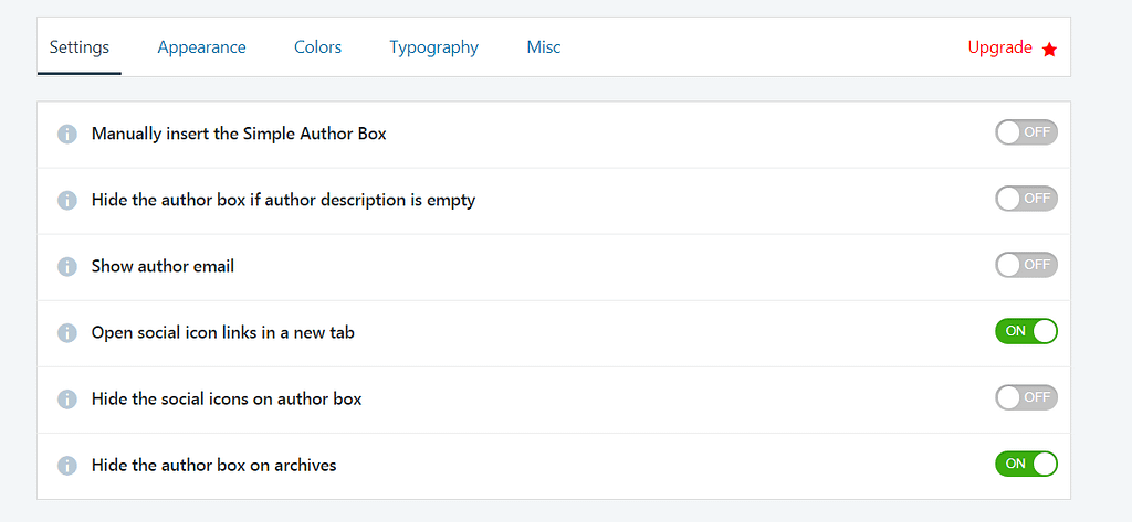 How to Add an Author Box in GeneratePress Theme setting of simple author box plugin